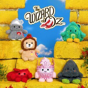 Bum Bumz Wizard Of Oz Set Glinda Witch Hat Lion Emerald City Ruby Slipper Tinman